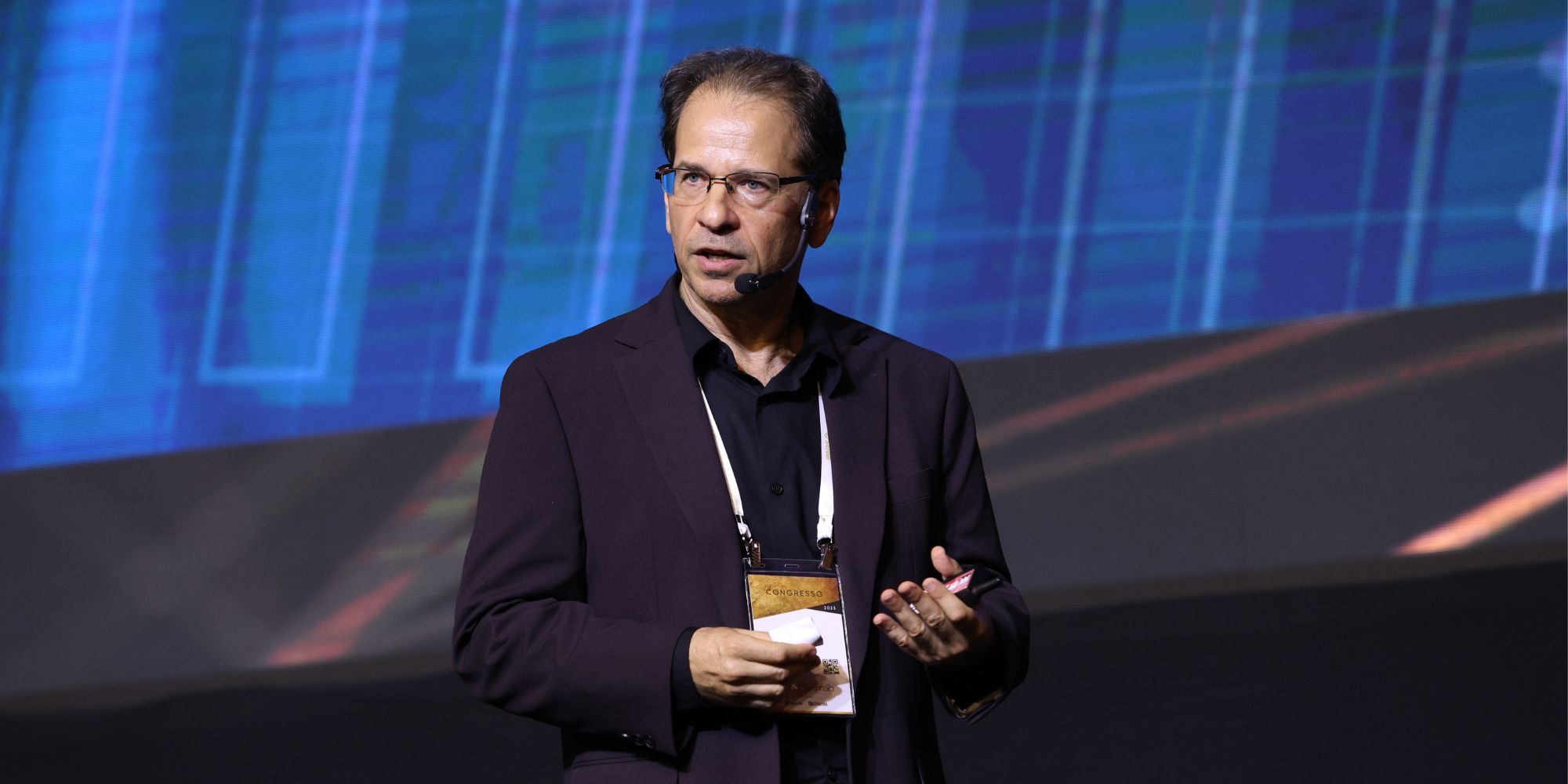 David Espindola delivering a keynote