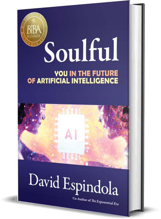 Soulful book cover with Best Indie Book Award seal