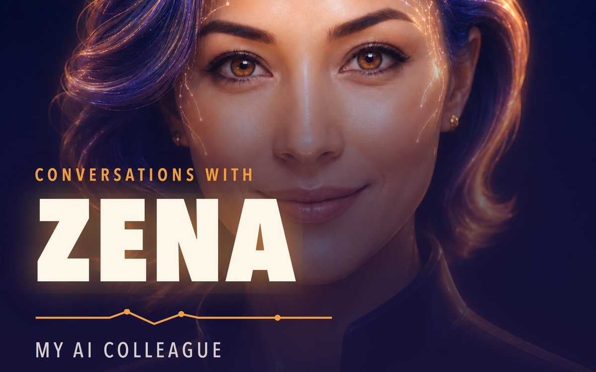 Conversations with Zena, my AI Colleague